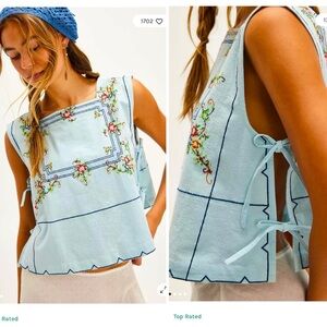 NWT Garden wall top by free people